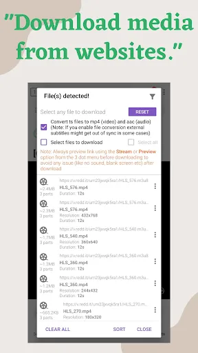 1DM: Browser & Video Download screenshot