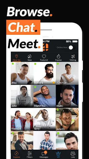 Adam4Adam Gay Chat Dating A4A screenshot