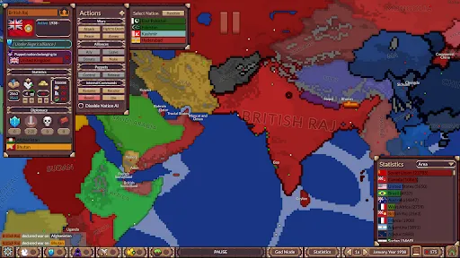 Ages of Conflict World War Sim screenshot
