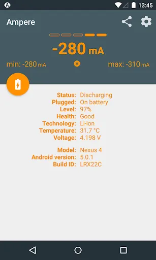Ampere screenshot