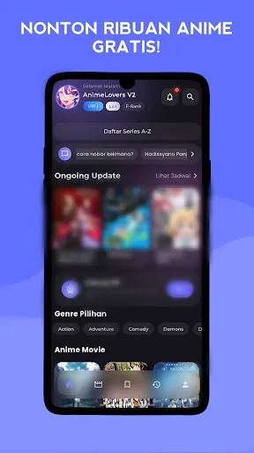 AnimeLovers V3 - Nonton Anime screenshot