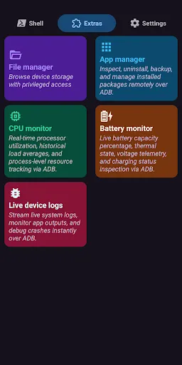 aShell - Your Local ADB Shell screenshot