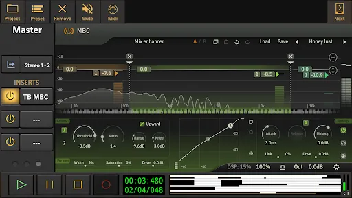 Audio Evolution Mobile TRIAL screenshot