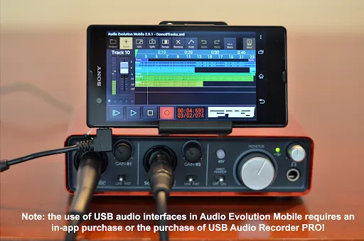 Audio Evolution Mobile TRIAL screenshot