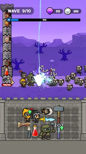 Backpack Castle Heroes screenshot