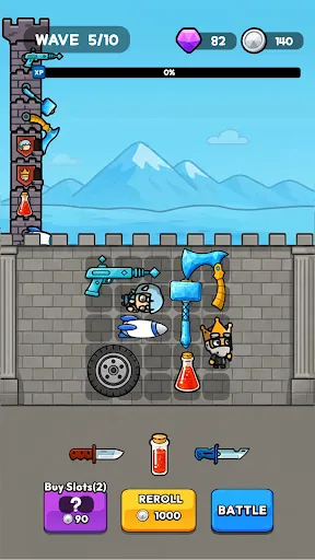 Backpack Castle Heroes screenshot