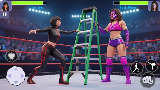Bad Girls Wrestling Game screenshot