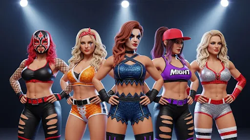 Bad Girls Wrestling Game screenshot