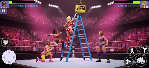 Bad Girls Wrestling Game screenshot