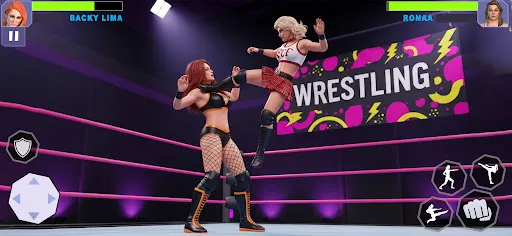 Bad Girls Wrestling Game screenshot