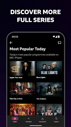 BBC iPlayer screenshot