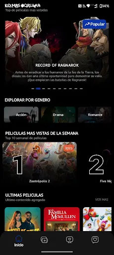 BIXPLUS: +18, REELS, PELIS, TV screenshot