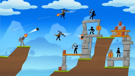 Boom Stick: Bazooka Puzzles screenshot