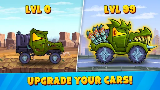 Car Eats Car 3 Survival Racing screenshot