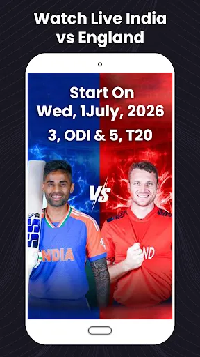 Cricgenix: Live cricket TV screenshot