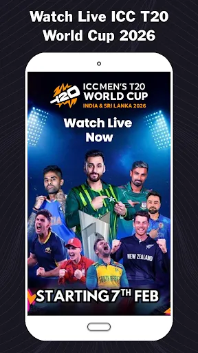 Cricgenix: Live cricket TV screenshot