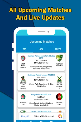 Cricgenix: Live cricket TV screenshot
