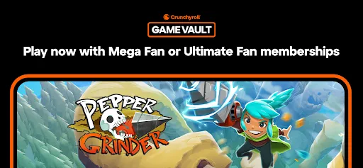 Crunchyroll: Pepper Grinder screenshot