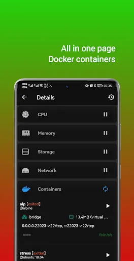 DaRemote: SSH & Server Monitor screenshot