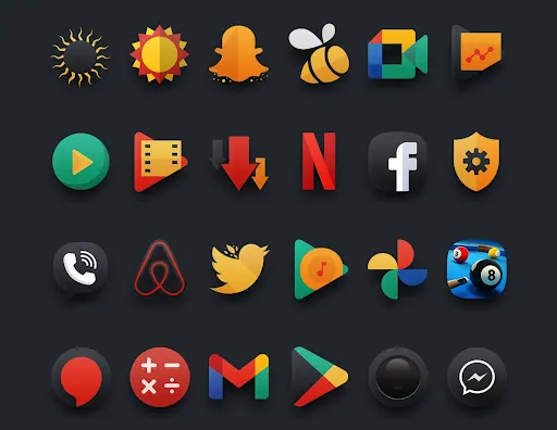 Darko - Icon Pack screenshot