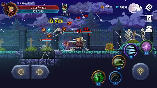 Darkrise - Pixel Action RPG screenshot