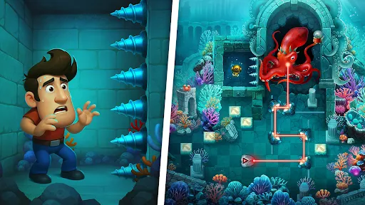 Diggy's Adventure Puzzle Game screenshot