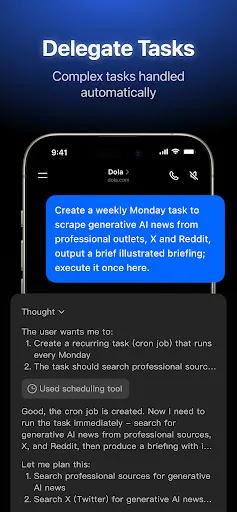 Dola: Smart AI Assistant screenshot