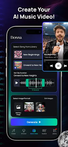 Donna AI Song & Music Maker screenshot