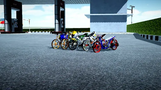 Drag Bike Indo: Moto Racing screenshot
