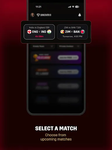 Dream11 screenshot