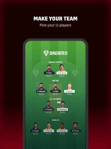 Dream11 screenshot