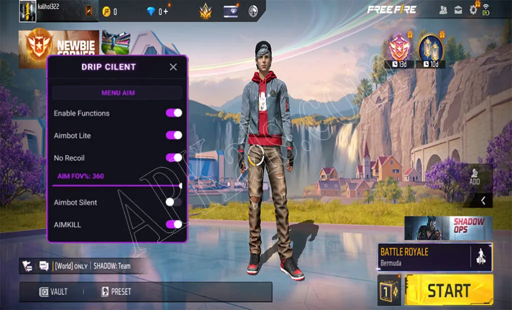 Drip Client screenshot