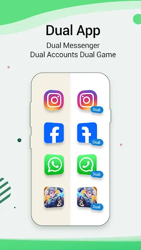 Dual App - Multiple Accounts screenshot