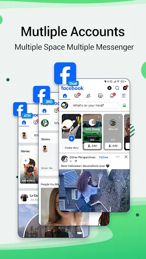 Dual App - Multiple Accounts screenshot