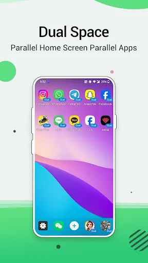 Dual App - Multiple Accounts screenshot