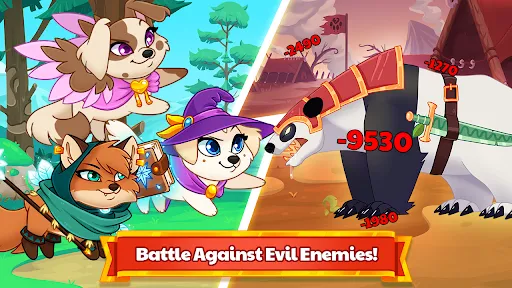 Dungeon Dogs - Idle RPG screenshot