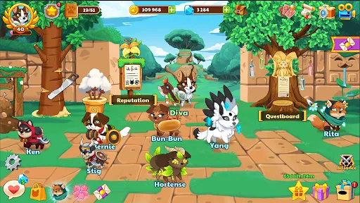 Dungeon Dogs - Idle RPG screenshot