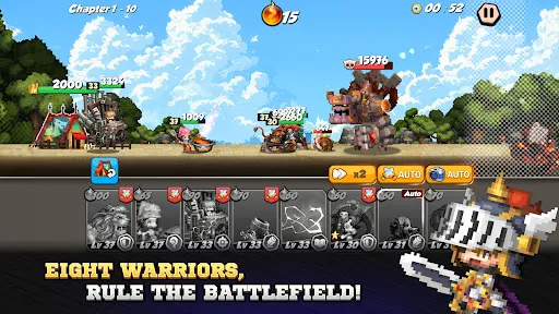 Eight! Warriors screenshot