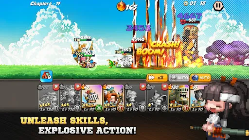 Eight! Warriors screenshot