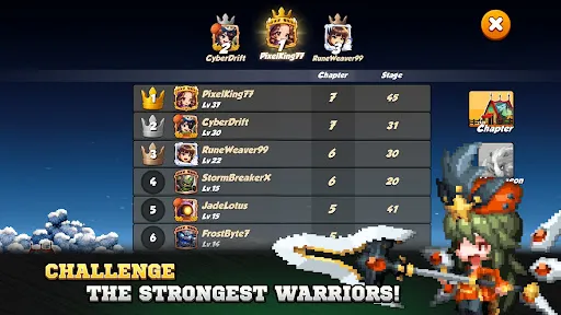 Eight! Warriors screenshot