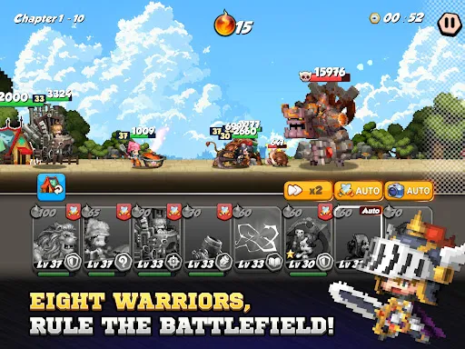 Eight! Warriors screenshot