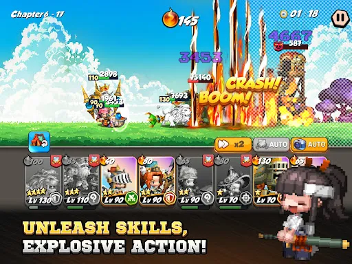 Eight! Warriors screenshot