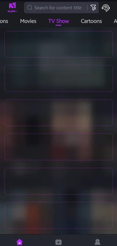 Eleph TV screenshot