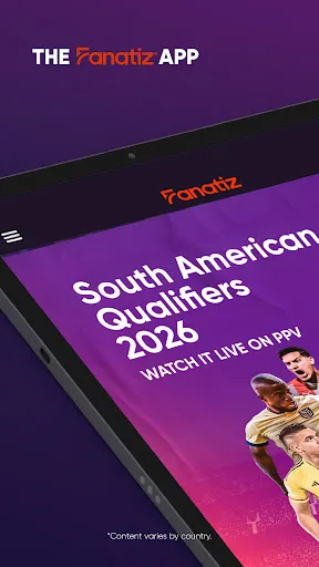 Fanatiz screenshot