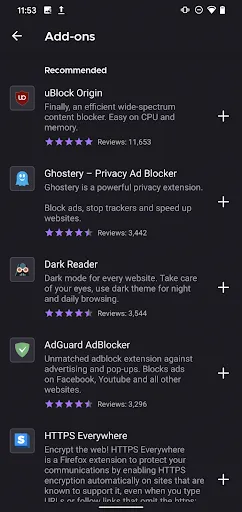 Firefox Nightly for Developers screenshot