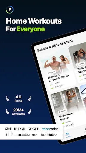 Fitify: Fitness, Home Workout screenshot
