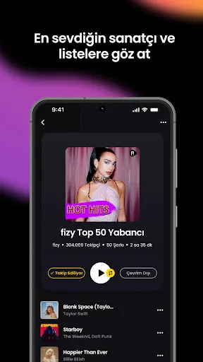 fizy: Music & Audiobook screenshot
