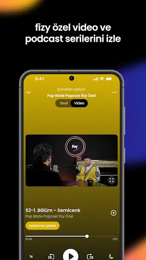 fizy: Music & Audiobook screenshot