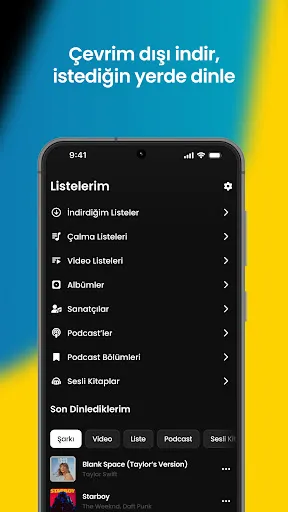 fizy: Music & Audiobook screenshot