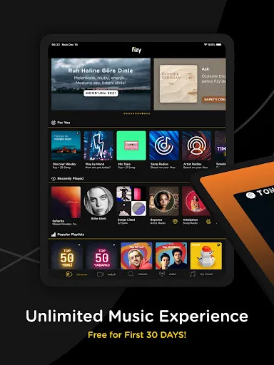fizy: Music & Audiobook screenshot